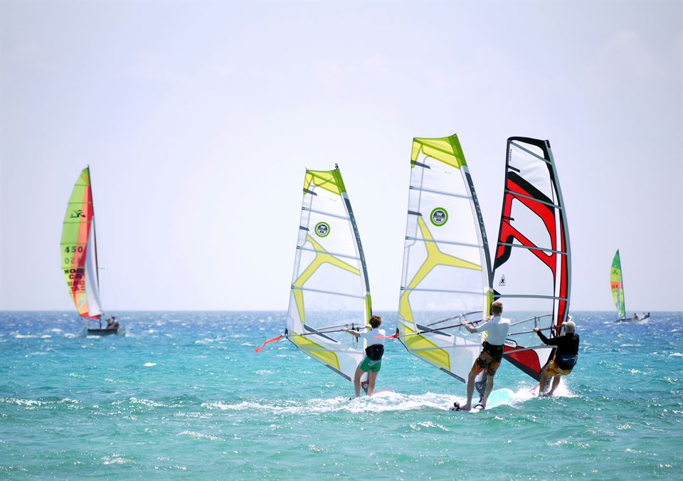 windsurfistas